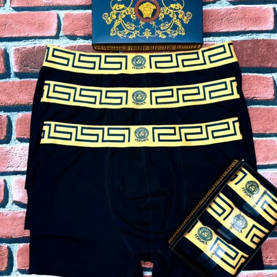 Versace 3'lü Boxer
