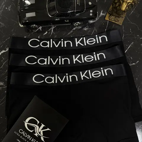 Calvin Klein Black 3'lü Boxer