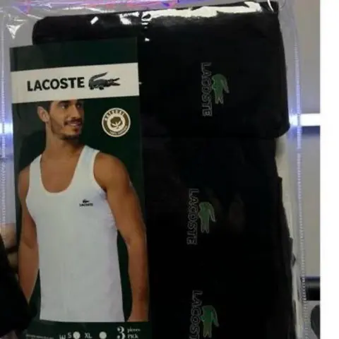 Lacoste Siyah 3 Adet Atlet