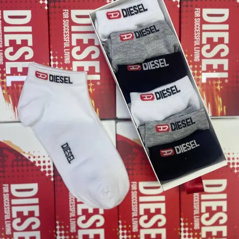 Diesel 6'lı Bambu Kısa Çorap